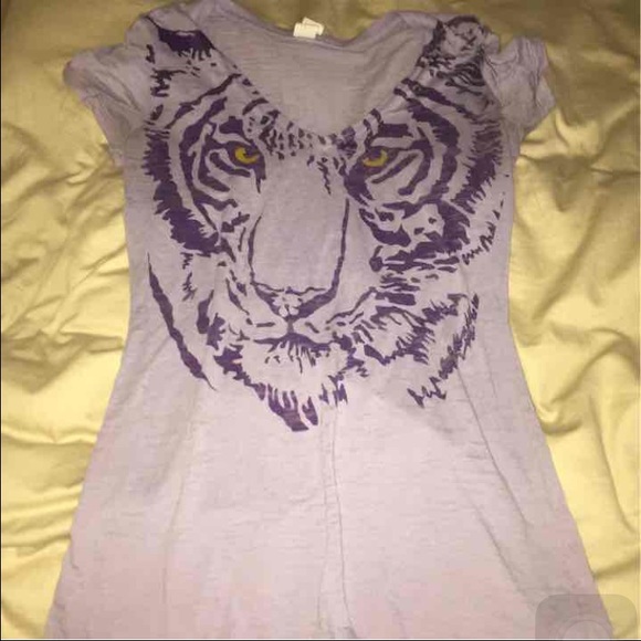 Purple Tiger Shirt