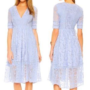 Free People Mountain Laurel Dress in Morning Mist