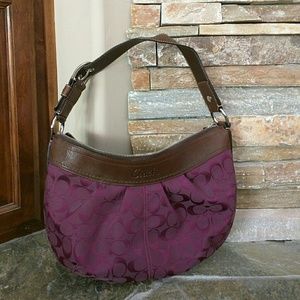Plum Coach Hobo