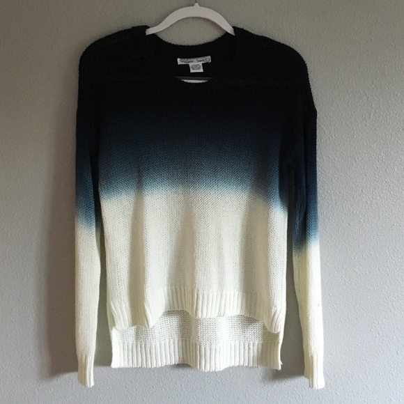 Ombré Hi-low Sweater