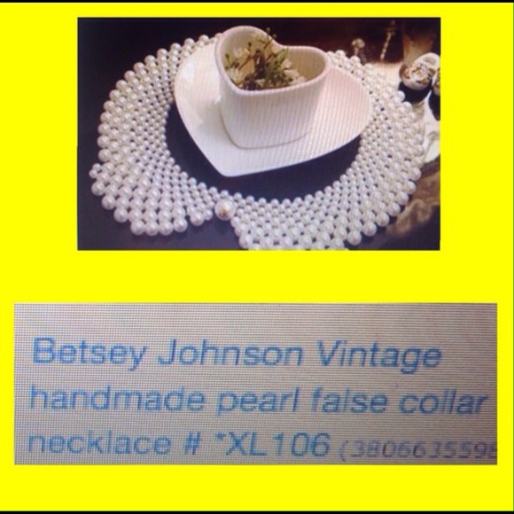 HANDMADE PEARL FALSE COLLAR - Picture 4 of 4