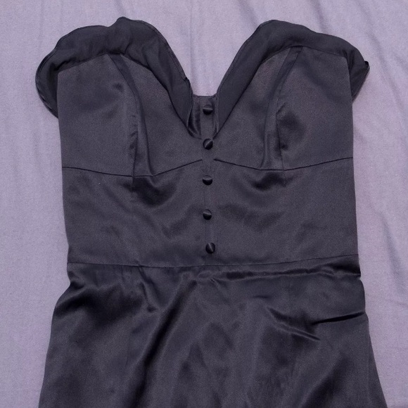 🎈 Betsey Johnson Silk Tux Dress - Picture 5 of 6