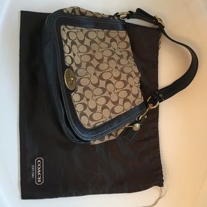 Tan Coach Purse