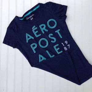 Size small Aeropostale logo tee