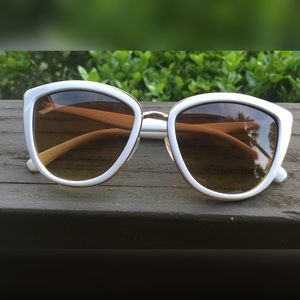 🌞White Cat Eye Sunnies