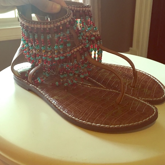 Sam Edelman beaded Gabriel sandal size 9