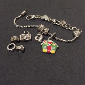 Brighton Bracelet ABC heart slide