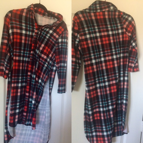 Plaid dress