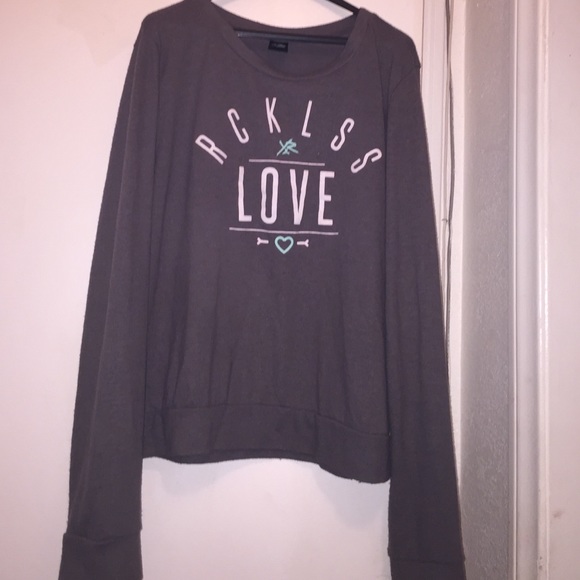 Cute young and reckless sweater