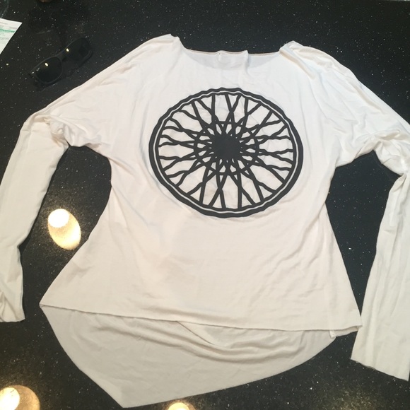 NWOT Asymmetric long sleeve Soul Cycle shirt!