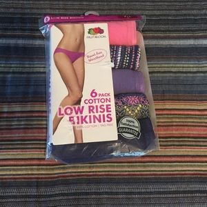 Fruit Of The Loom Low Rise Bikinis
