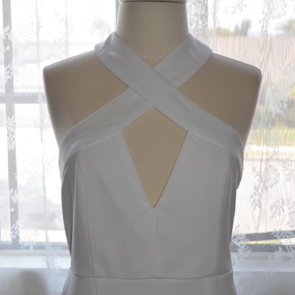 White front cross dress