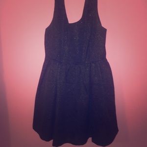 Vera Wang Black Sparkly Dress