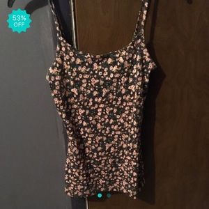 Flower Print Tank Top