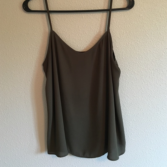 Olive Green Top