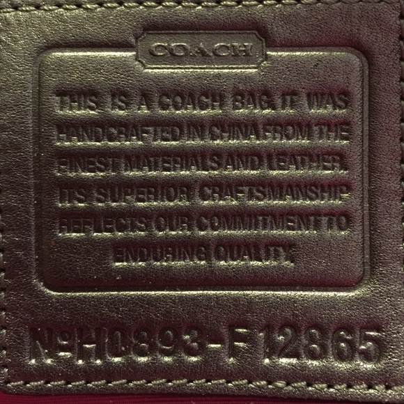 Coach purse