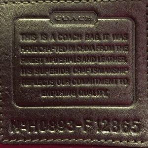 Coach purse