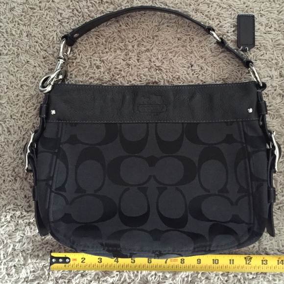 Classic Black Coach Purse