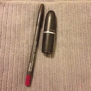 MAC Rebellious Lip Liner & Rebel Lip Stick Bundle