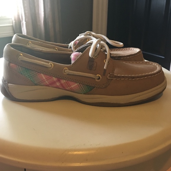 Sperry top sider lace up sneakers size 5.5 - Picture 2 of 4