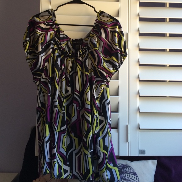 Multicolored Lane Bryant blouse