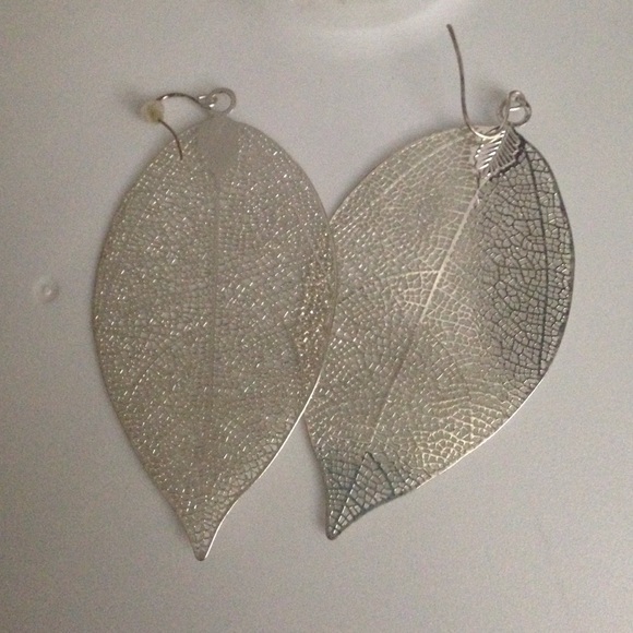 Silver earrings! Super lightweight