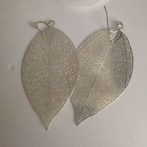 Silver earrings! Super lightweight