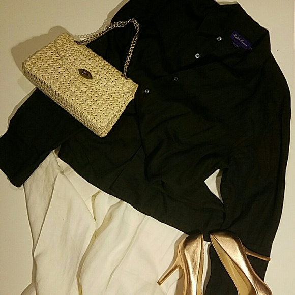 Purple label linen shirt