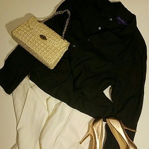 Purple label linen shirt