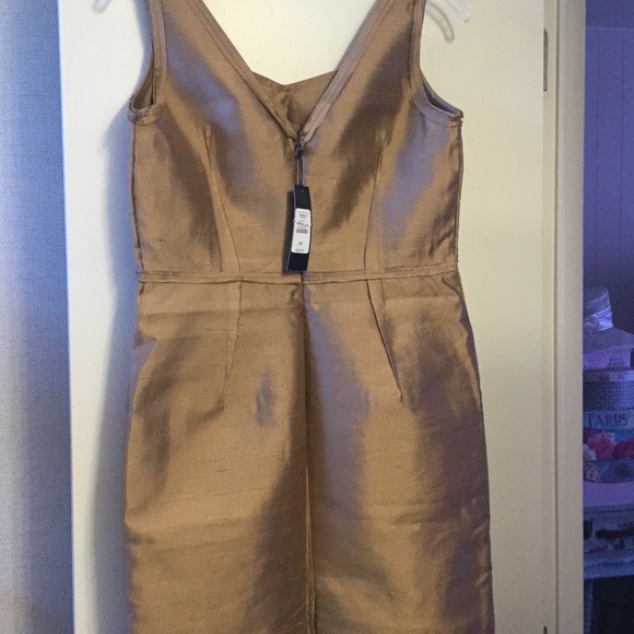 Final! New Talbots Silk Dress Sz 8P Retail $229 - Picture 4 of 4