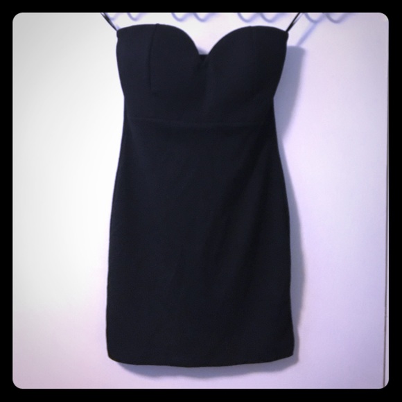 Forever 21 sweetheart strapless dress