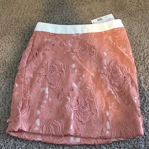 Endless Rose lace skirt