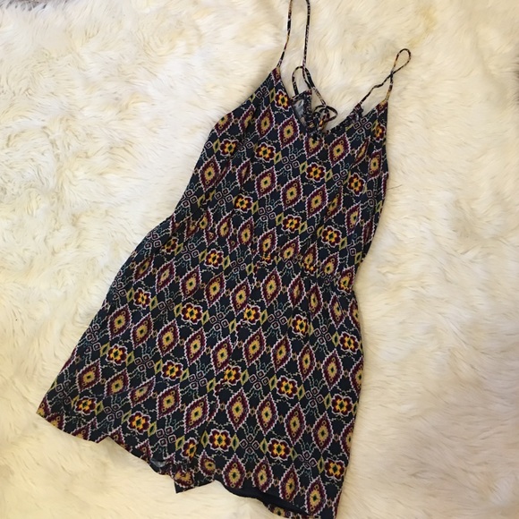 Tribal pattern romper