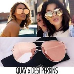 Desi Perkins quay rose gold
