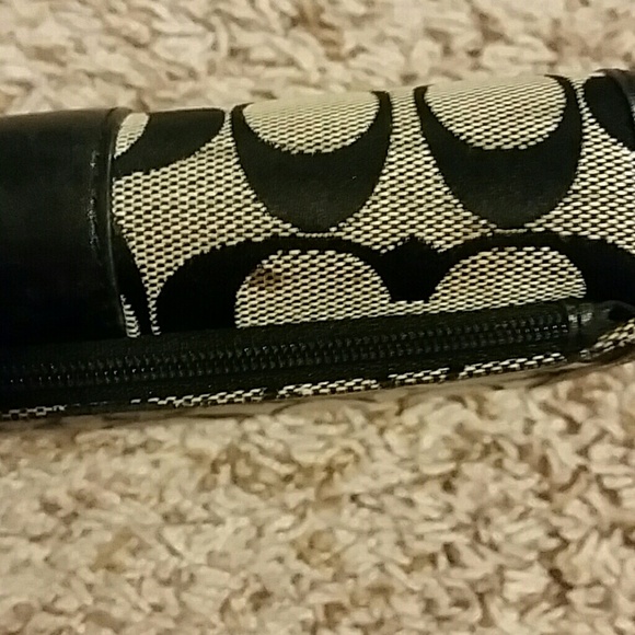 SOLD Coach Checkbook Wallet - Picture 4 of 4