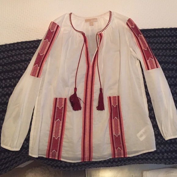 Michael Kors embroidered top