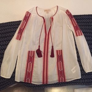 Michael Kors embroidered top