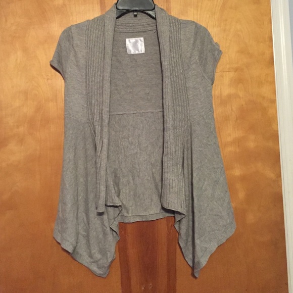 🌸Justice™ Short Sleeve Heather Gray Cardigan🌸