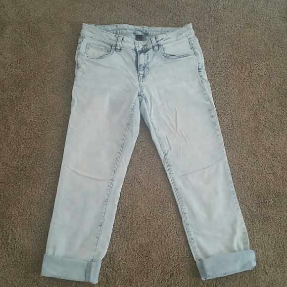 Straight crop APT jeans