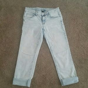 Straight crop APT jeans