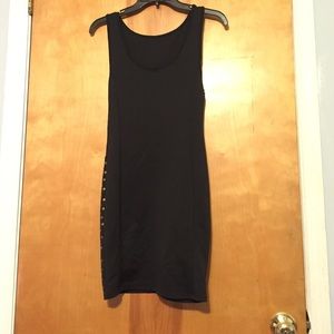 🌸Spandex Studded Black Dress🌸