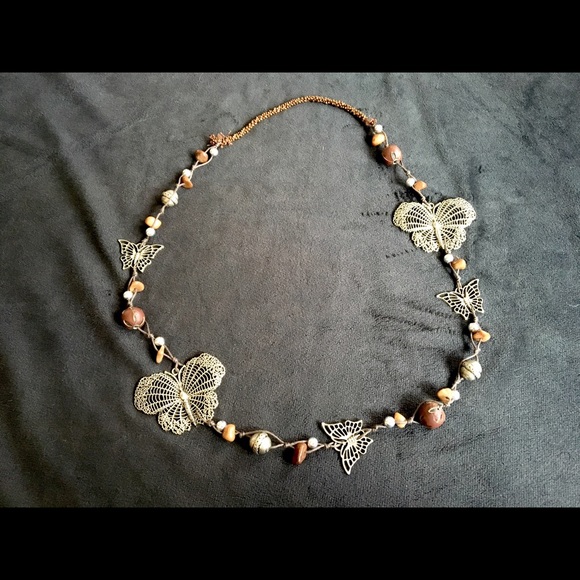 Rare Butterfly necklace - Picture 4 of 4