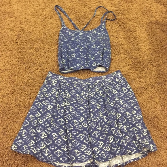 Short and shirt set