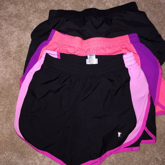 3 pair of sporty shorts