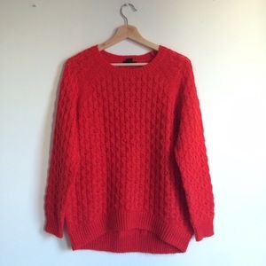 H&M- red orange color sweater