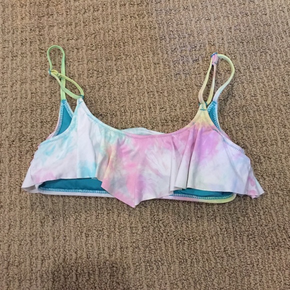 Volcom Multicolor Bathing Suit Top - image 2