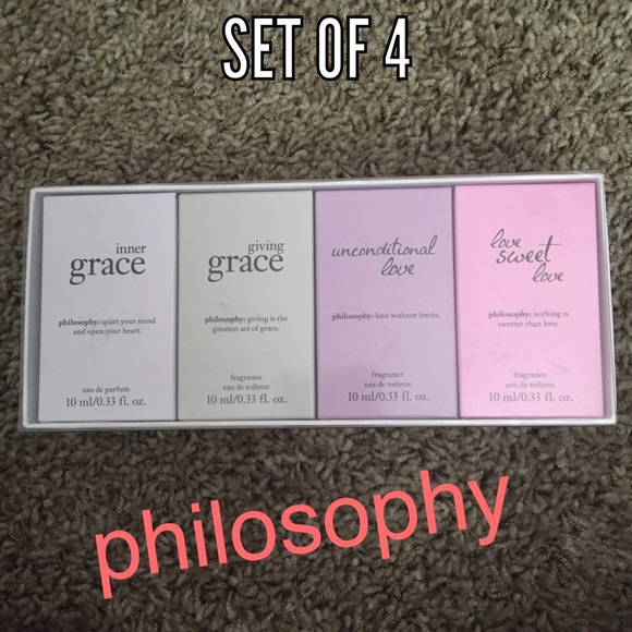 Philosophy Other - 💕philosophy 4 fragrance set💗