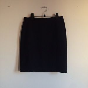 Loft-black pencil skirt
