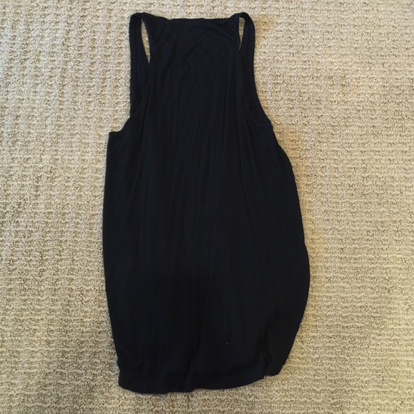 Brandy Melville black tank top with American flag - Picture 2 of 3