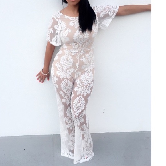 Lace jumpsuit